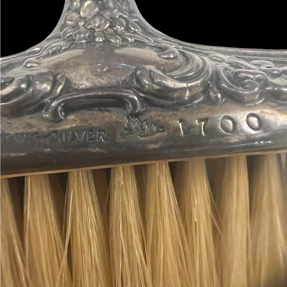ANTIQUE STERLING SILVER CLOTHES/CRUMB BRUSH/GORGEOUS - Picture 3 of 7